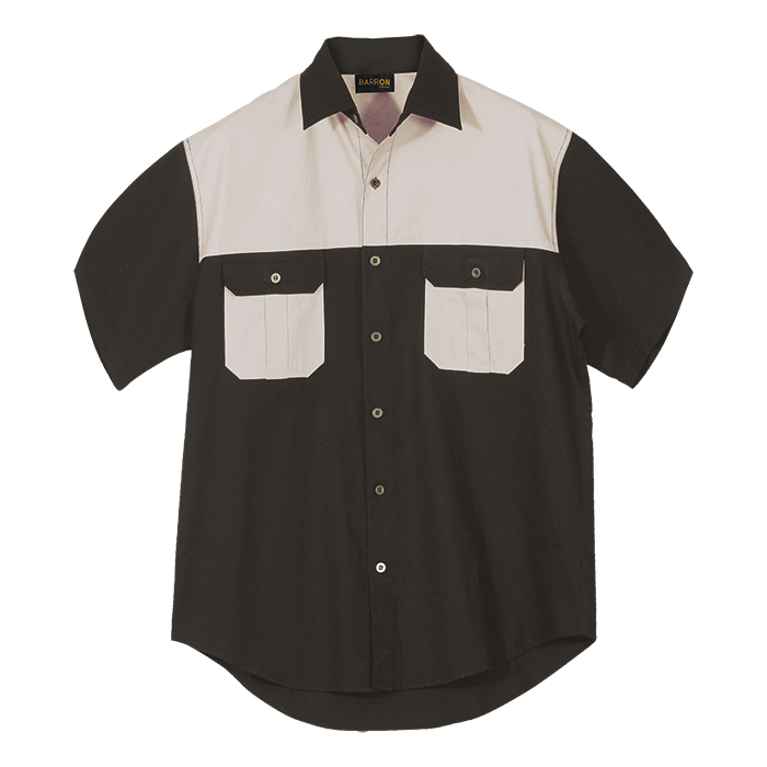 Two Tone Bush Shirt - Image 8