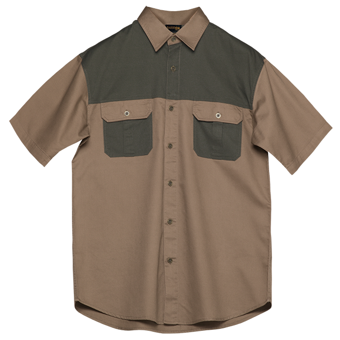 Two Tone Bush Shirt - Image 7