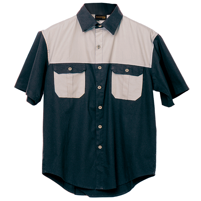 Two Tone Bush Shirt - Image 5