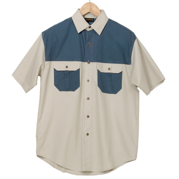 Two Tone Bush Shirt - Image 4
