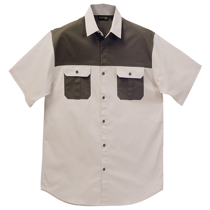 Two Tone Bush Shirt - Image 2