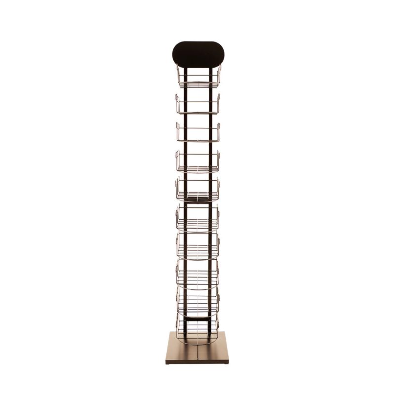 Black 10 Layer Hat Rack