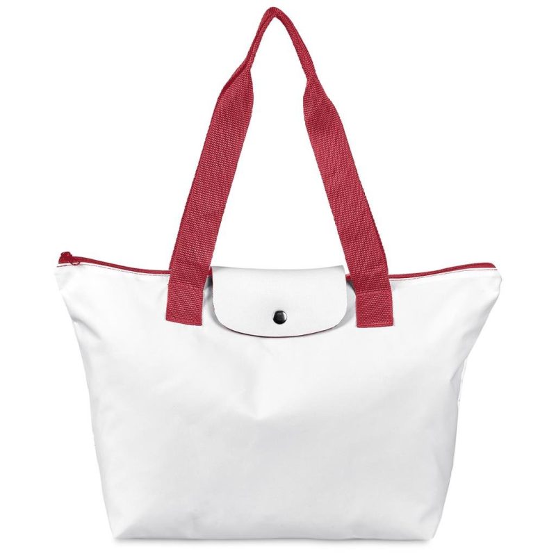 Pre-Production Sample Hoppla Rosebank Polyester Roll-Up Tote Bag - Image 2