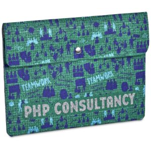 Pre-Printed Sample Hoppla Revo RPET Felt Document Holder