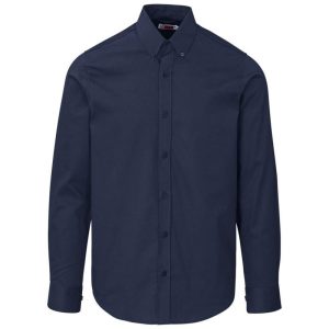 Mens Long Sleeve Cotton Twill Moderna Shirt