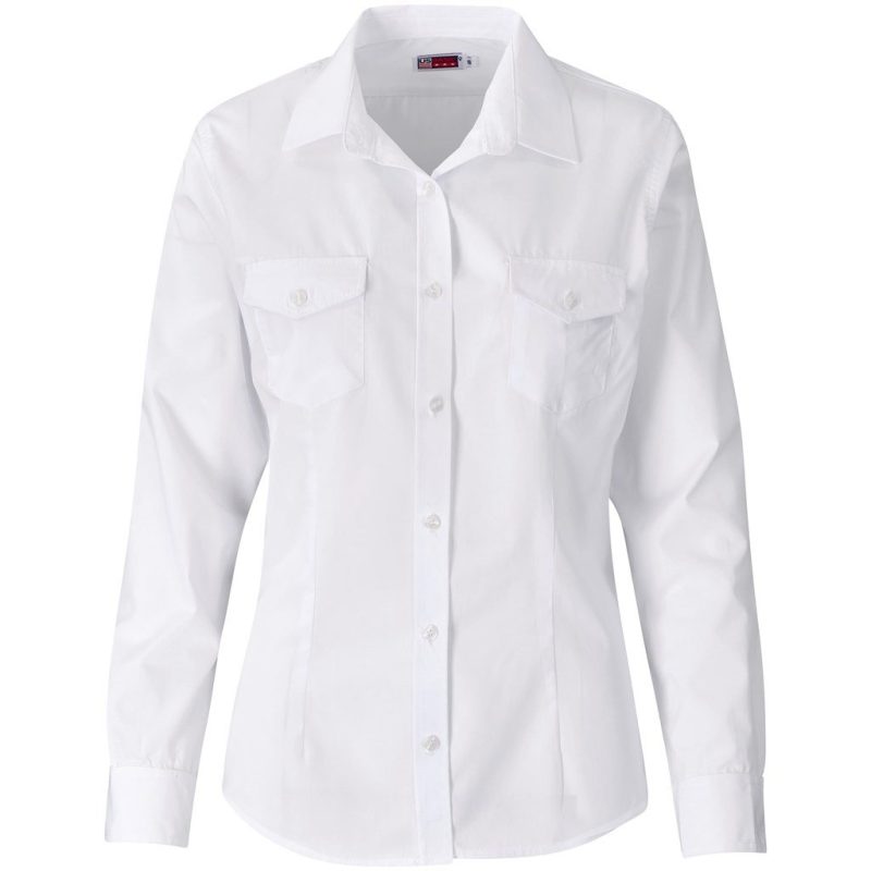 Ladies Long Sleeve Kensington Shirt - Image 2
