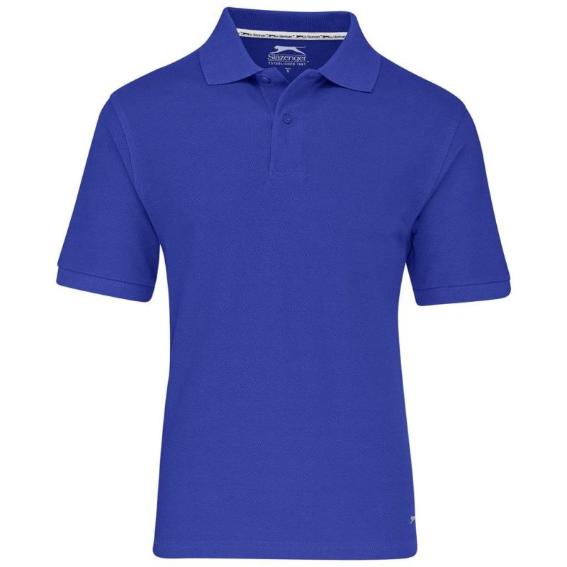 Mens Crest Golf Shirt - Image 2