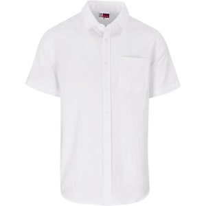 Mens Short Sleeve Oxford Shirt