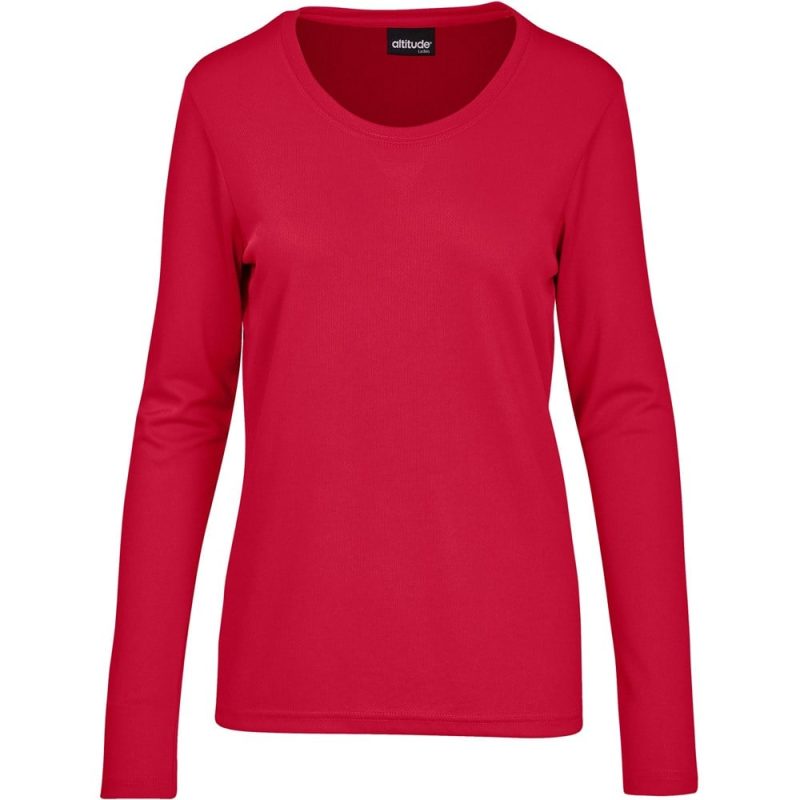 Ladies Long Sleeve All Star T-Shirt - Image 2