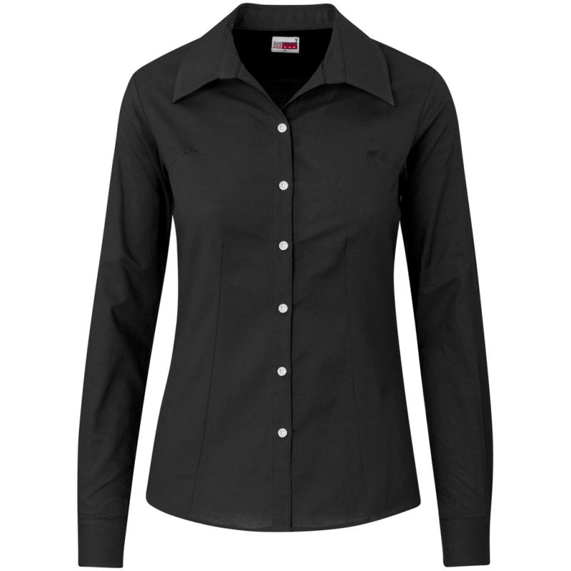 Ladies Long Sleeve Aspen Shirt - Image 3