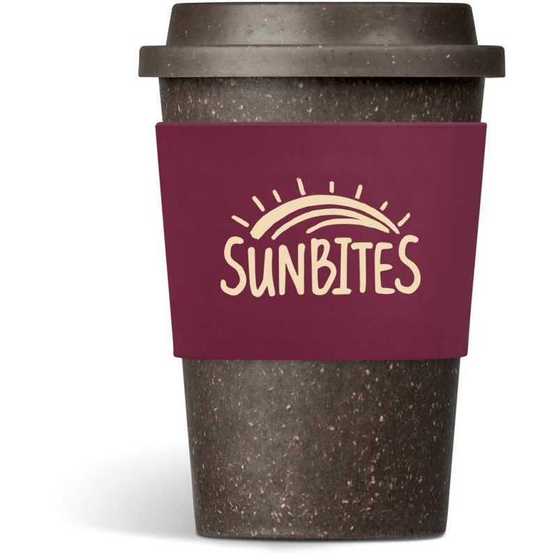 Kooshty Brown Bean Plastic Double-Wall Tumbler – 400ml - Image 12