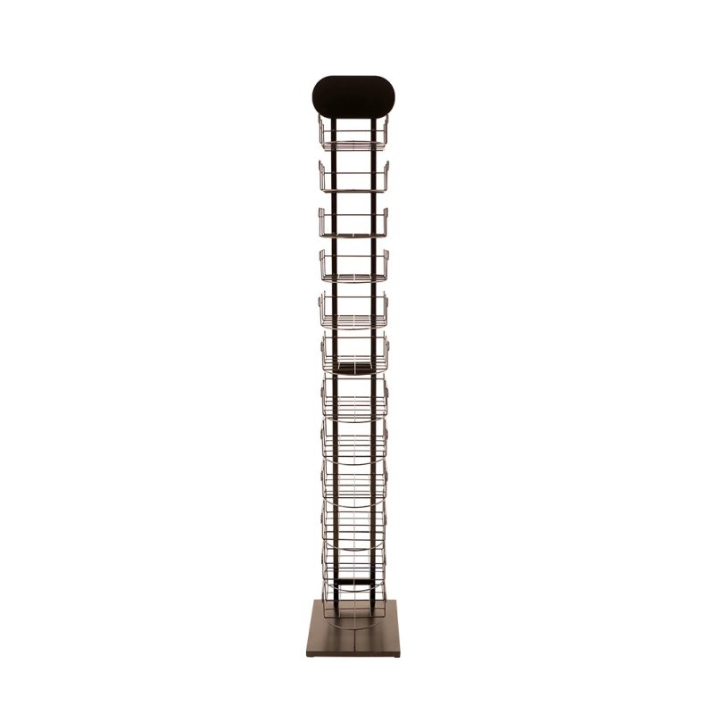 Black 12 Layer Hat Rack