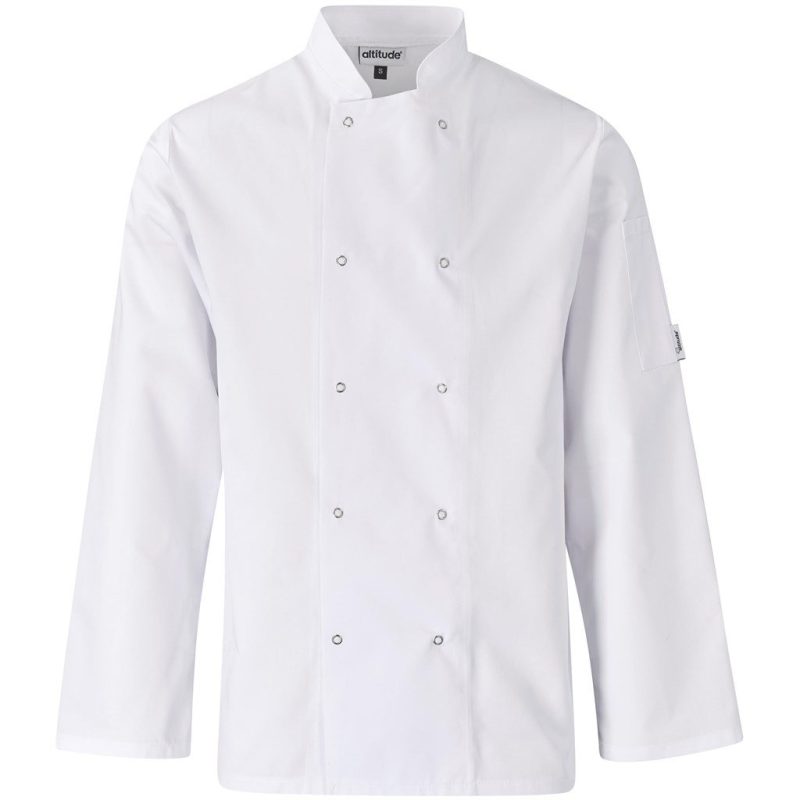 Unisex Long Sleeve Zest Chef Jacket - Image 2