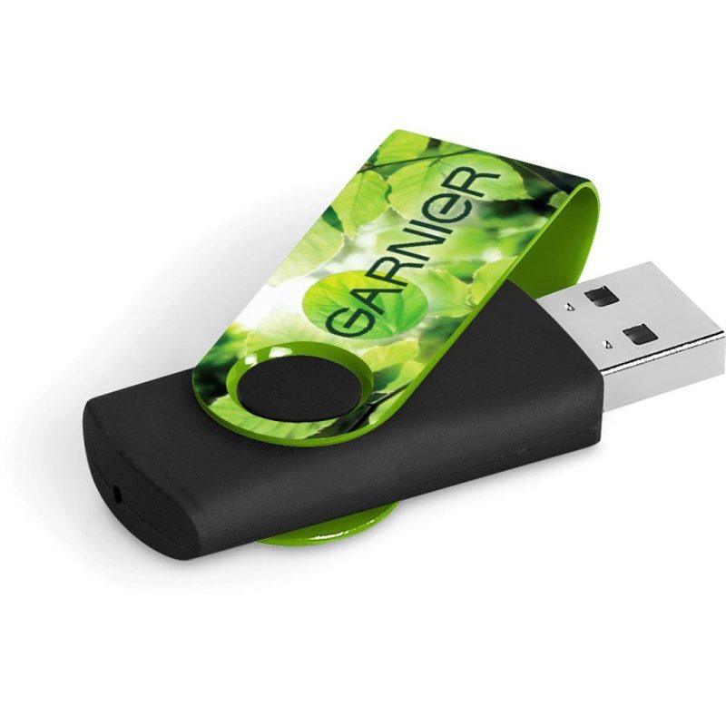 Axis Gyro Black Flash Drive - 32GB - Image 12