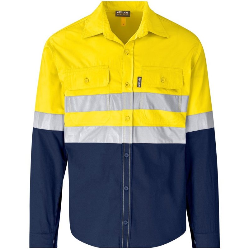 Access Vented Two-Tone Reflective Work Shirt - Image 2