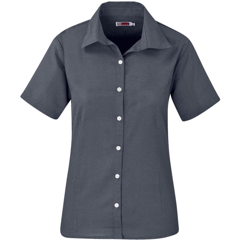 Ladies Short Sleeve Aspen Shirt - Image 4