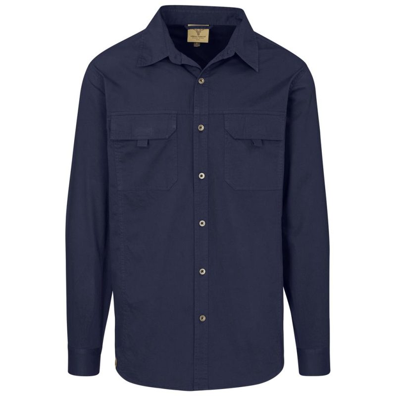 Mens Long Sleeve Mawenzi Twill Shirt - Image 2