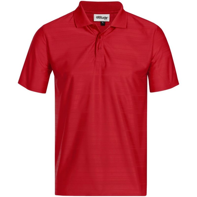Mens Milan Golf Shirt - Image 6