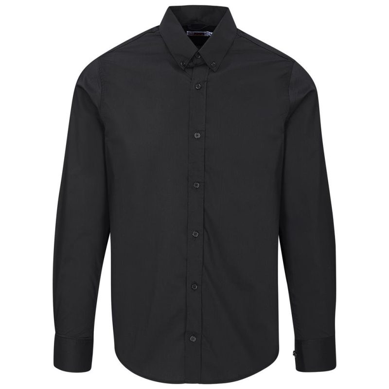 Mens Long Sleeve Sheffield Stretch Shirt - Image 3