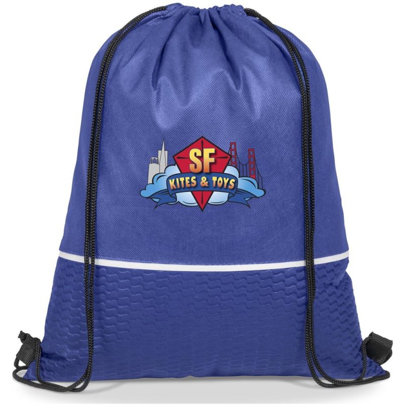 Brighton Non-Woven Drawstring Bag - Image 6