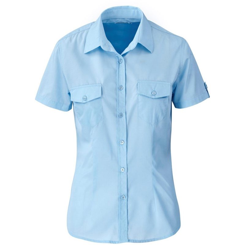Ladies Short Sleeve Kensington Shirt - Image 5