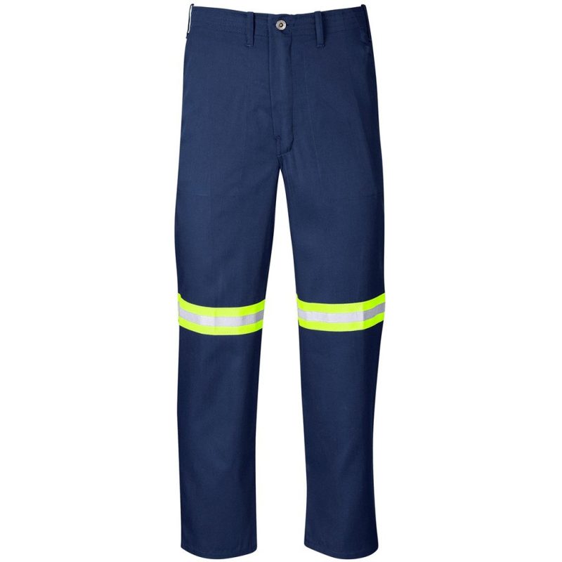 Trade Polycotton Pants - Reflective Legs - Yellow Tape - Image 3